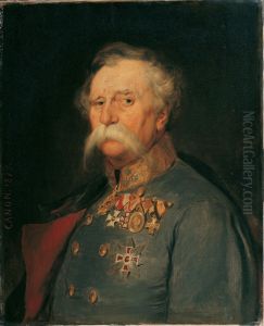 Feldzeugmeister Franz von Hauslab by Hans (Johann von Strasiripka) Canon