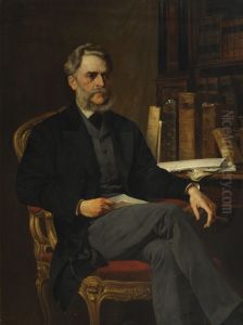 Leo Graf Thun-Hohenstein by August Eisenmenger