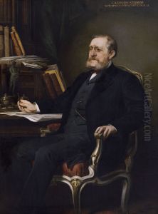 Dr. Karl von Stremayr by August Eisenmenger