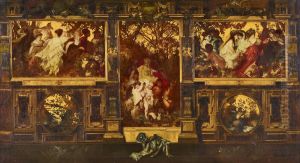 Modern cupid by Hans Makart