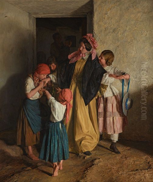 After Confirmation (The departure of the godmother) - view 1