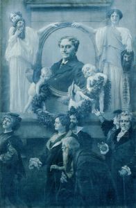 Der Hofschauspieler Ernst Hartmann by Adolf Hiremy-Hirschl