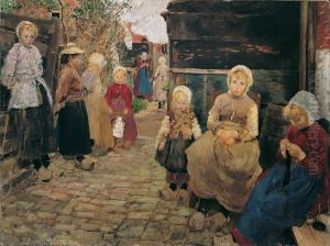 Fischerkinder in Zandvoort