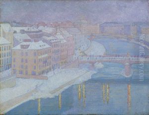 An der Donaulande by Franz Jaschke