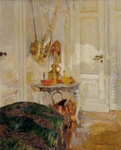 Weisses Interieur by Gotthardt Kuehl