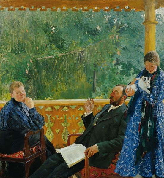 Portrait of the Polenow Family - view 1