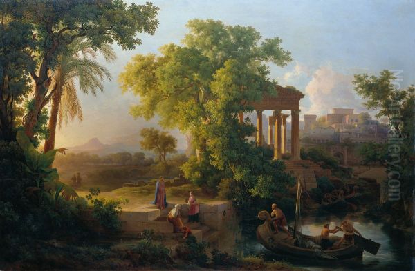 Landschaft mit der Berufung des Hl. Petrus - view 1