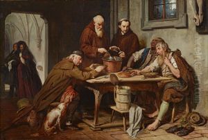 The Monastery Soup by Josef Franz Danhauser