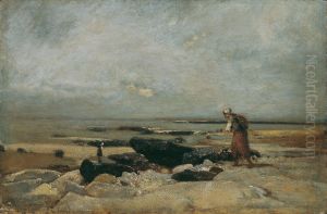 Dunen bei Treport by Rudolf Ribarz