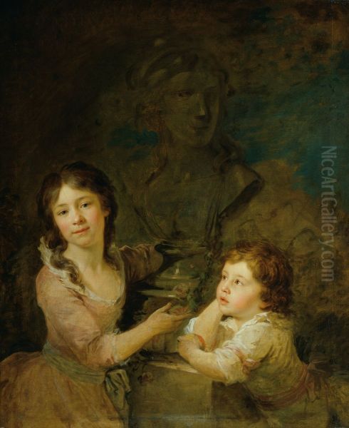 Zwei Kinder aus der Familie der Grafen Thomatis - view 1