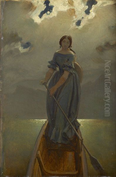 Die Schifferin (Baronin Marie Spaun am Gmundner See) - view 1