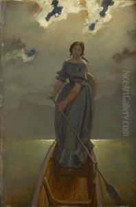 Die Schifferin (Baronin Marie Spaun am Gmundner See) Die Schifferin (Baronin Marie Spaun am Gmundner See)