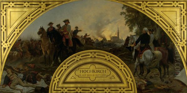 The raid near Hochkirch in 1758 - view 1