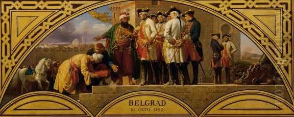 Die Ubergabe von Belgrad 1789 - view 1