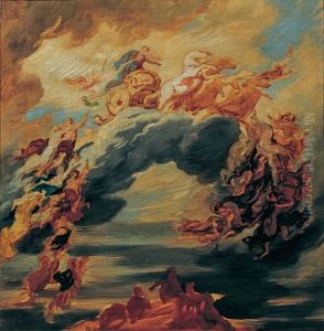 Der Sieg des Lichtes uber die Finsternis by Hans (Johann von Strasiripka) Canon