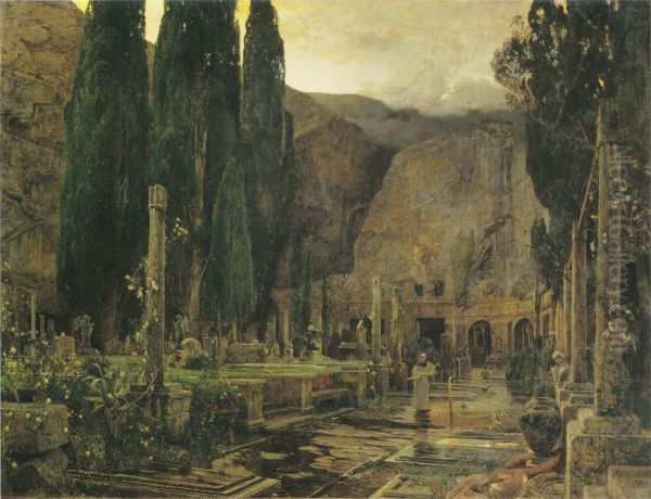 Pax (Der Friedhof von Gravosa bei Ragusa - view 1