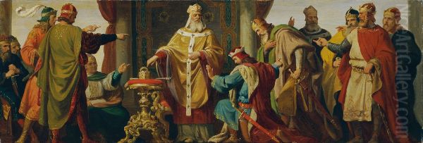 Leopold the Saint rejects the imperial crown - view 1