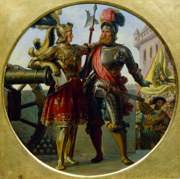 Kaiser Maximilian I. und Georg von Frundsberg - view 1
