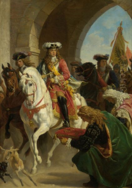 Einzug Karls III. in Madrid 1710 - view 1