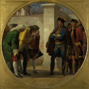 The attack on Berlin in 1757