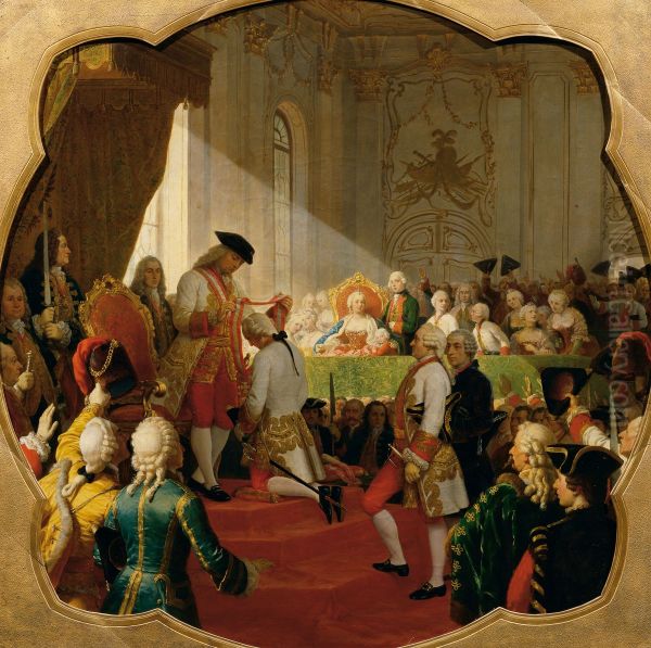 Erste Promotion zum Militar-Maria-Theresien-Orden 1758 - view 1