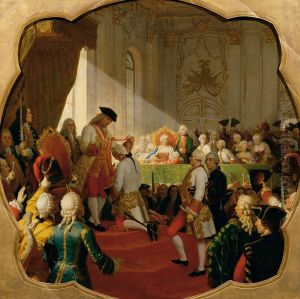 First promotion to the Military Maria Theresa Order in 1758