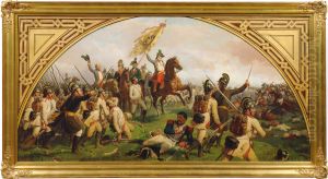 Erzherzog Karl von Osterreich in der Schlacht bei Aspern by Karl von Blaas
