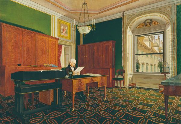 Kaiser Franz II. (I.) in seinem Arbeitszimmer - view 1