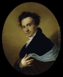 Selbstportrat by Josef Lambert Denk