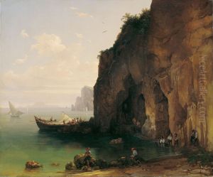Kuste von Sorrent by Thomas Ender