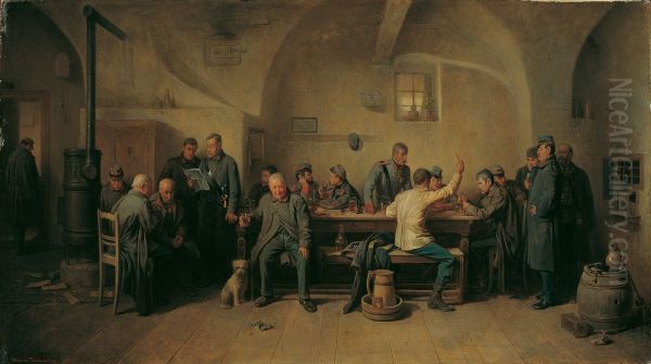 Soldaten in der Kantine - view 1