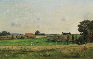 Das Landgut von Saulce (Dept. Gonne)
