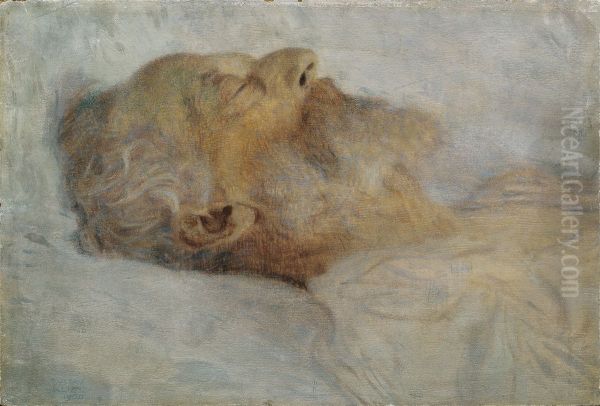Old Man on Deathbed - view 1