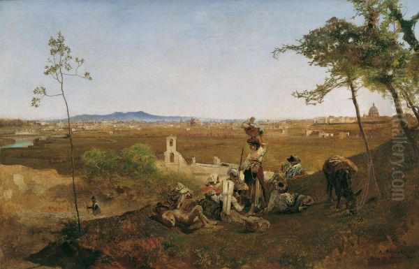 Blick auf Rom vom Monte Mario - view 1