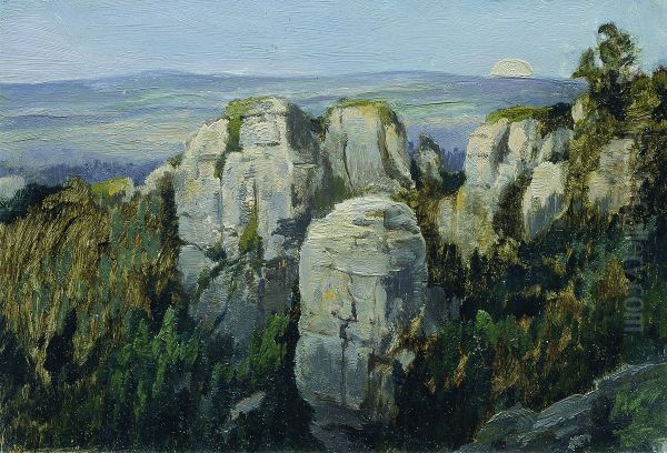 Prachauer Felsen - view 1