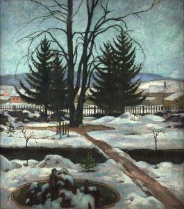 Winter by Emil Orlik