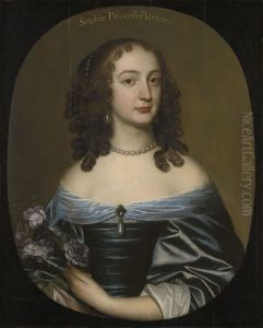 Princess Sophia, later Duchess of Brunswick-Luneburg, Electress of Hanover (1630-1714) by Gerard van Honthorst