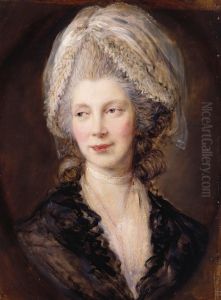 Queen Charlotte (1744-1818) by Thomas Gainsborough