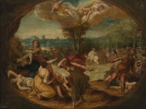 The Destruction of the Children of Niobe by Hans Rottenhammer