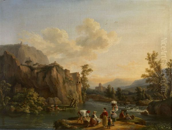 Landscape in Switzerland - view 1