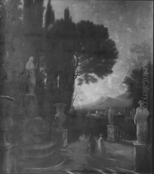Landscape with Statues - view 1