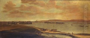 A View of Portsmouth by Hendrick Danckerts
