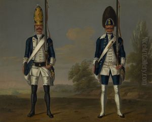 Grenadiers, Infantry Battalion "Schwartzburg-Rudolstadt" (German) and Walloon Grenadiers (Dutch)