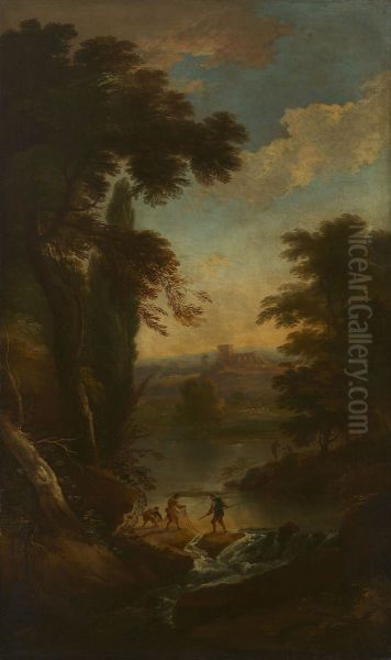 Landscape with figures - view 1