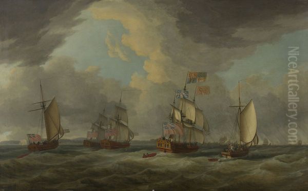 The Royal Visit to the Fleet III - view 1