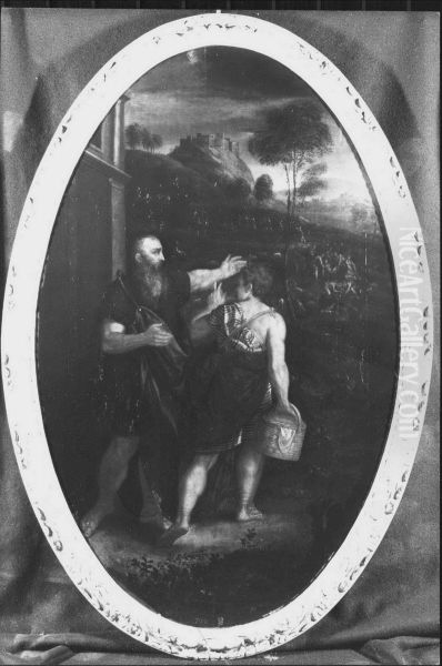 Jacob sends Joseph to his brothers in Shechem - view 1