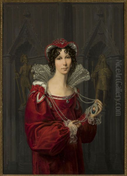 Portrait of Princess Wilhelmine of Prussia. - view 1