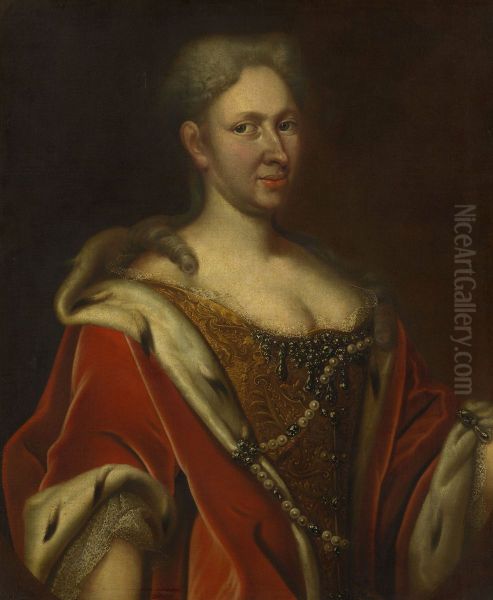 Princess Magdalena Augusta of Anhalt-Zerbst, Duchess of Saxe-Gotha (1679-1740) - view 1