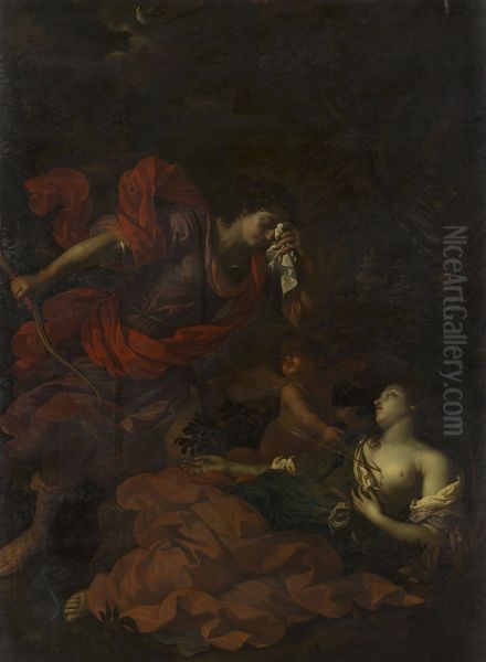 Cephalus and the Dying Procris - view 1
