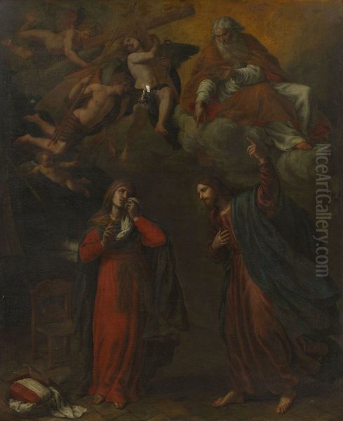 Christ Taking Leave of his Mother and Foretelling his Passion - view 1